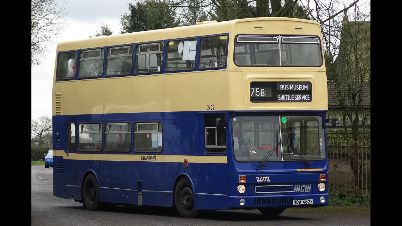 (2/4/2018) West Midlands WMPTE 2462 MCW Metrobus Mk2 NOA462X - Wythall Easter Monday