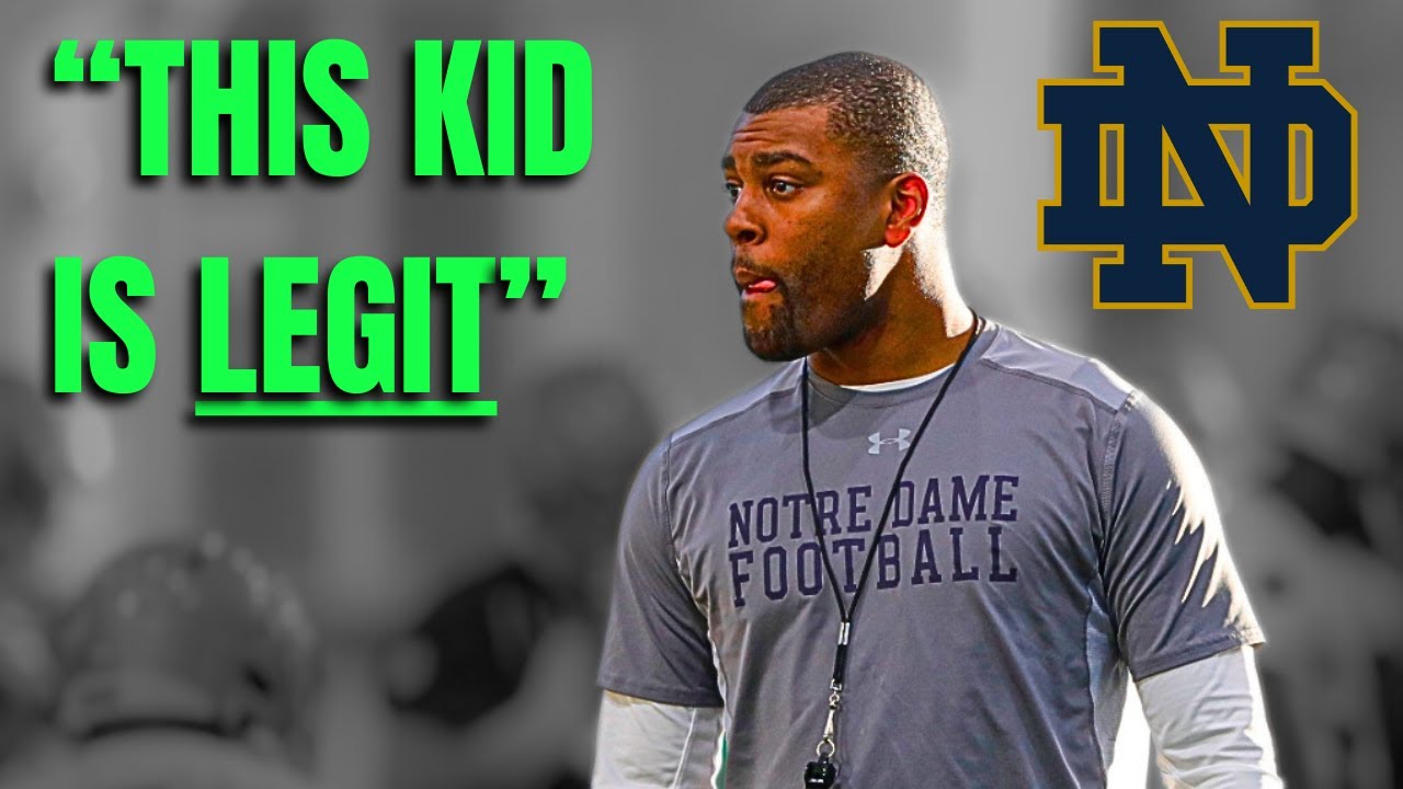 Notre Dame Fighting Irish Are BLOWN AWAY By Underrated Freshman
