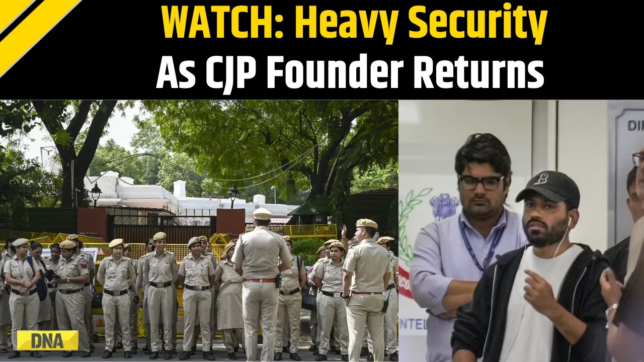 CJP Protest: Heavy Security Deployed At CJP Founder Abhijeet Dipke's Home In Sambhajinagar