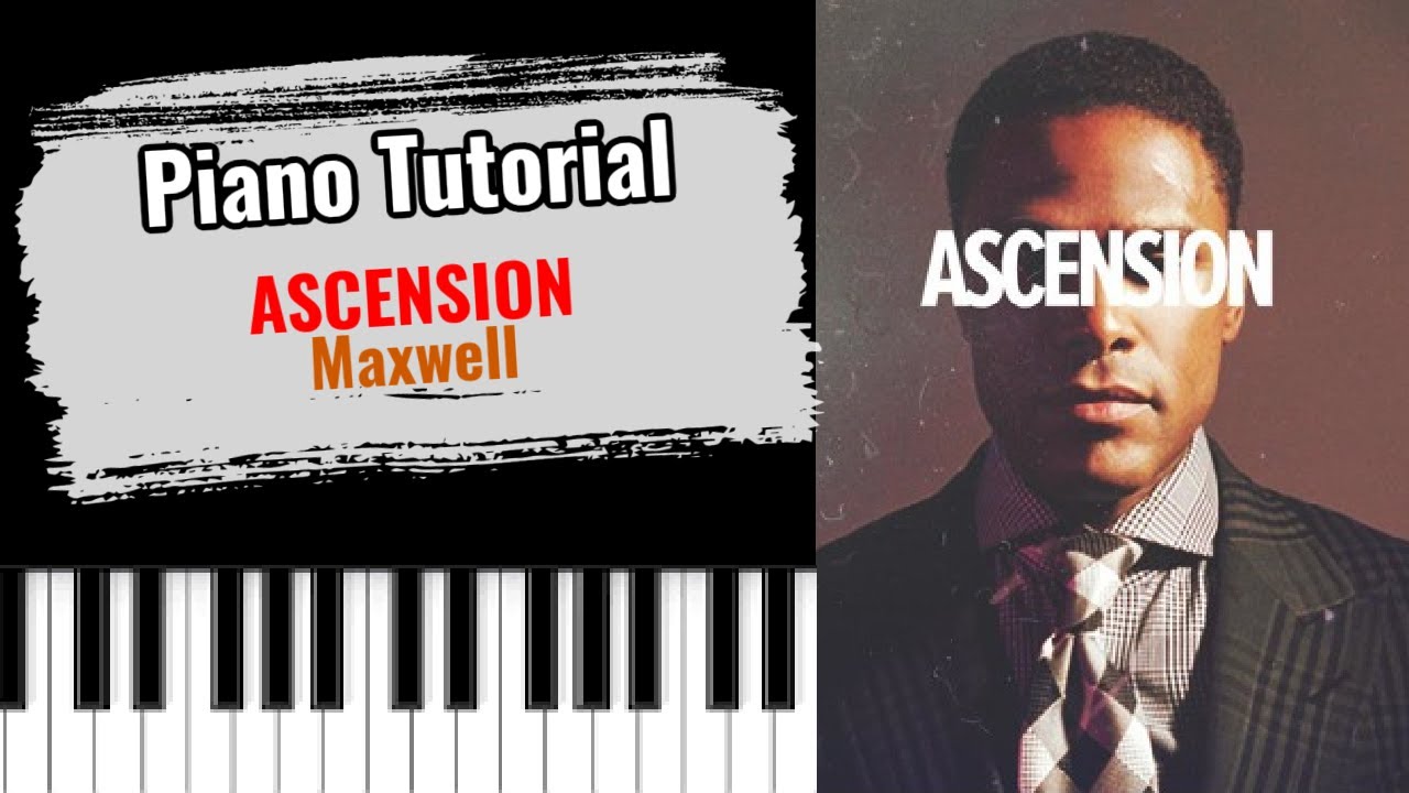 🎹ASCENSION by Maxwell (easy piano tutorial lesson free)