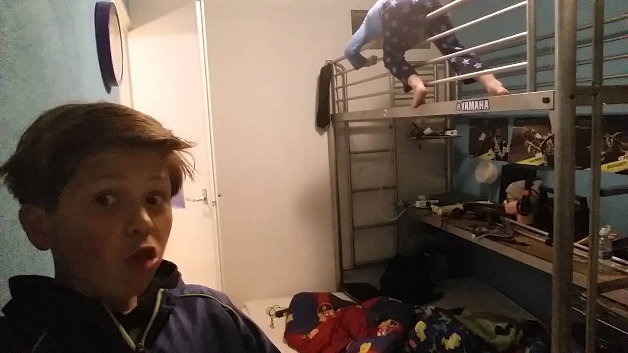 Van bed afspringen????