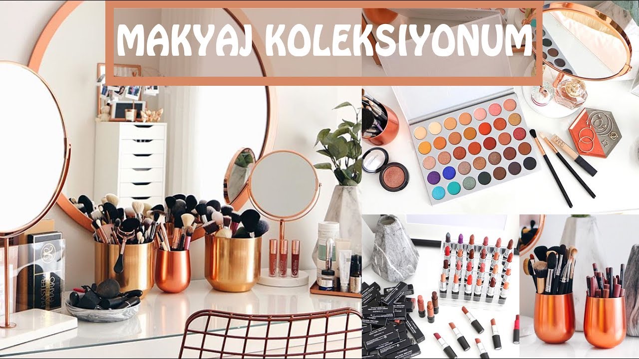 MAKYAJ KOLEKSİYONUMU TEMİZLİYORUM I 2019