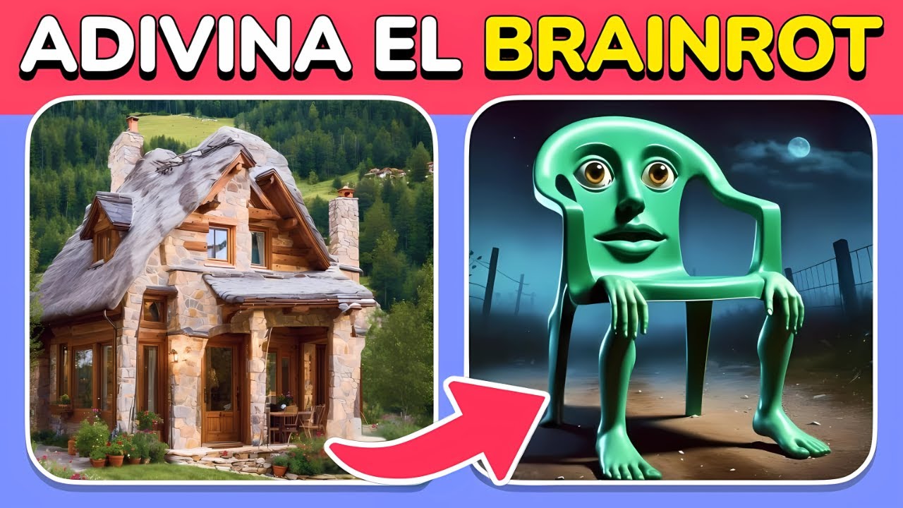 Adivina el BRAINROT por la ILUSIÓN Óptica 🤯🧠🔍 | Desafío de Memes Brainrot Italianos