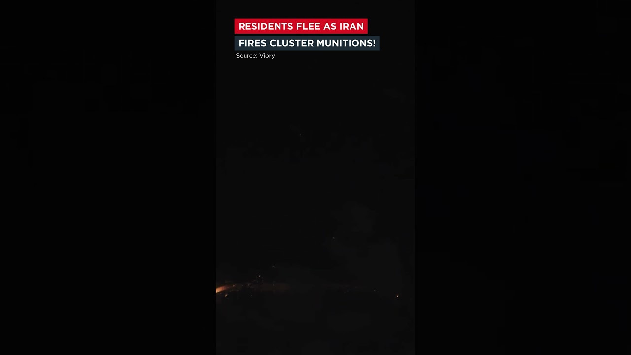 Iran Rains Cluster Munitions On Tel Aviv, Killing Two In Ramat Gan After Larijani Death | VERTEX