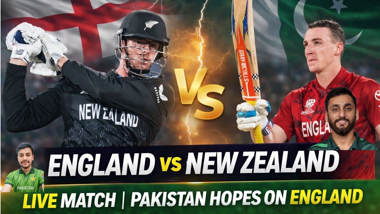 England vs Newzeland Match in tight situation| Pakistan life in England hands