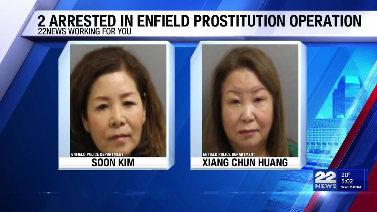 Two women charged with prostitution at Enfield spa