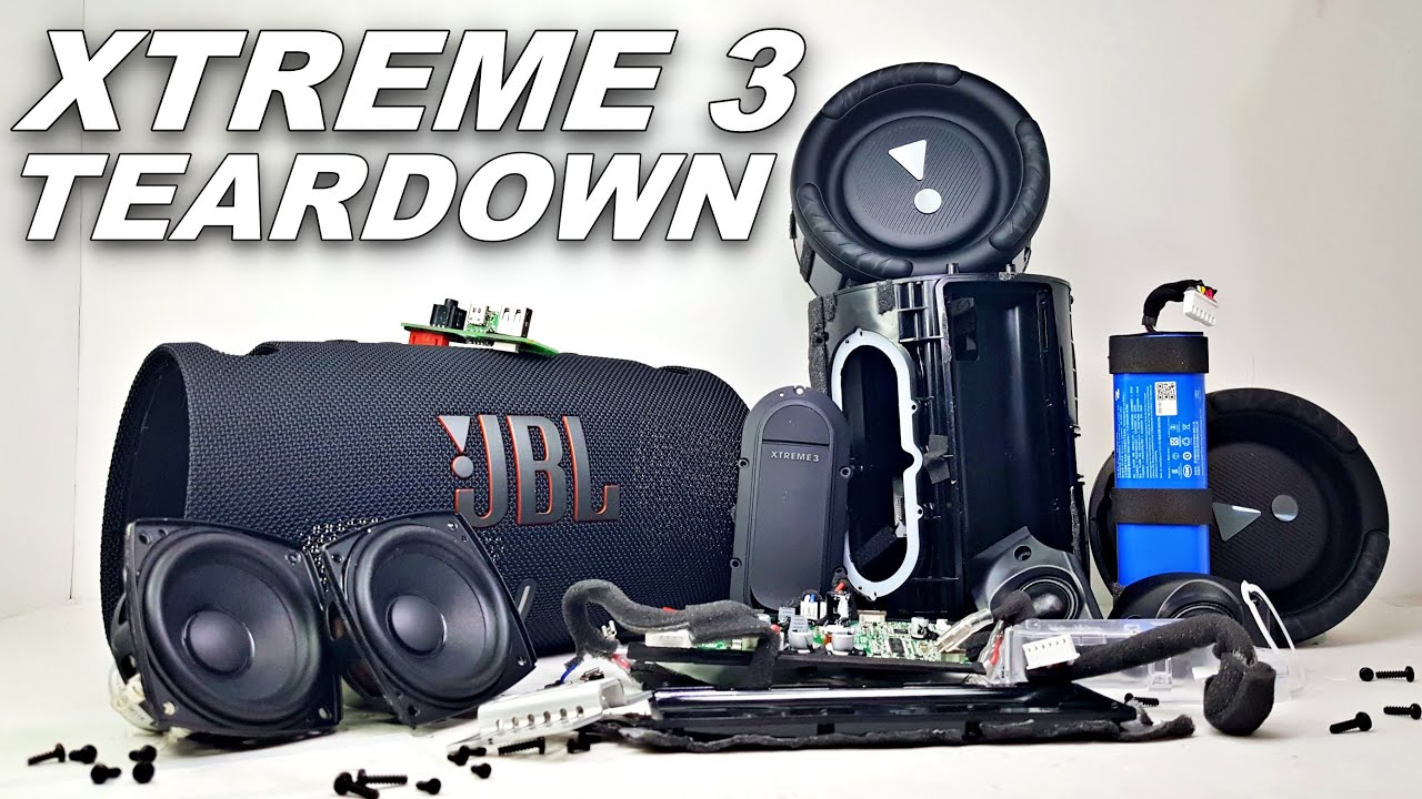 JBL XTREME 3 ПОЛНАЯ РАЗБОРКА!!!