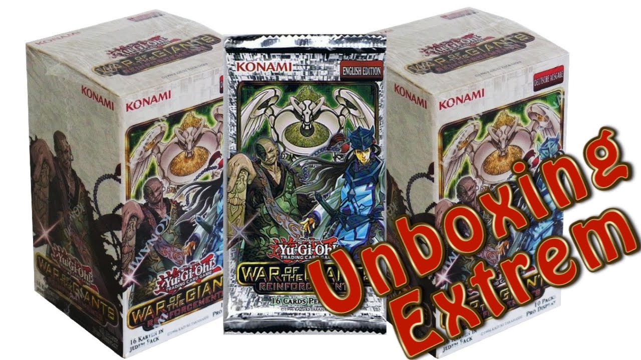 Bestes Unboxing der War of the Giants Reinforcements Displays!