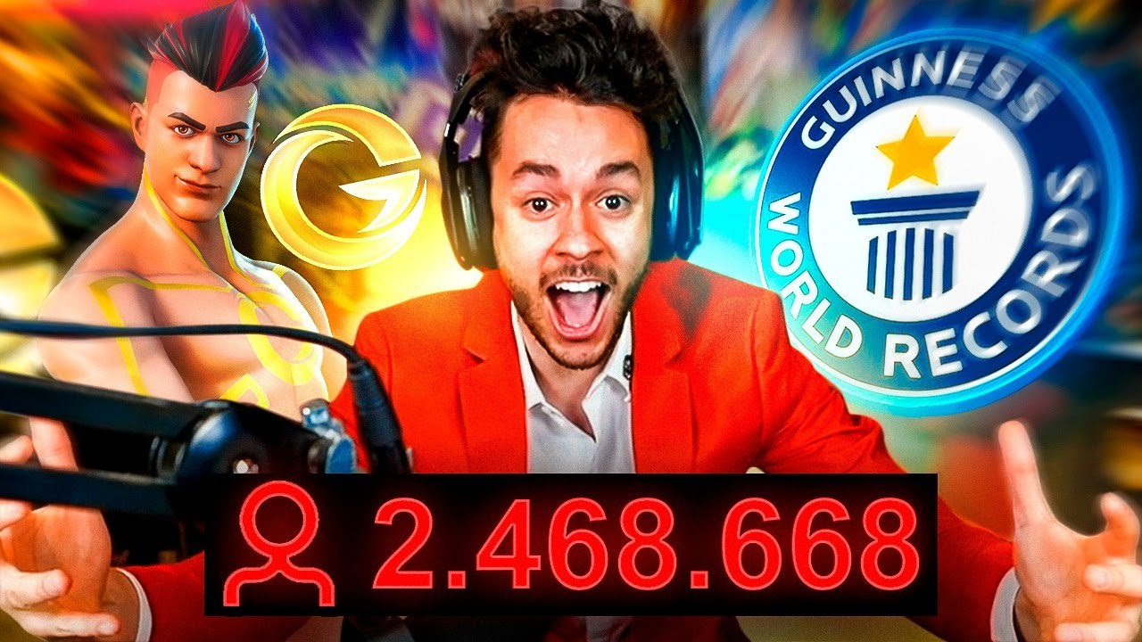 WORLD RECORD CON MI SKIN DEL STREAM MÁS VISTO - TheGrefg