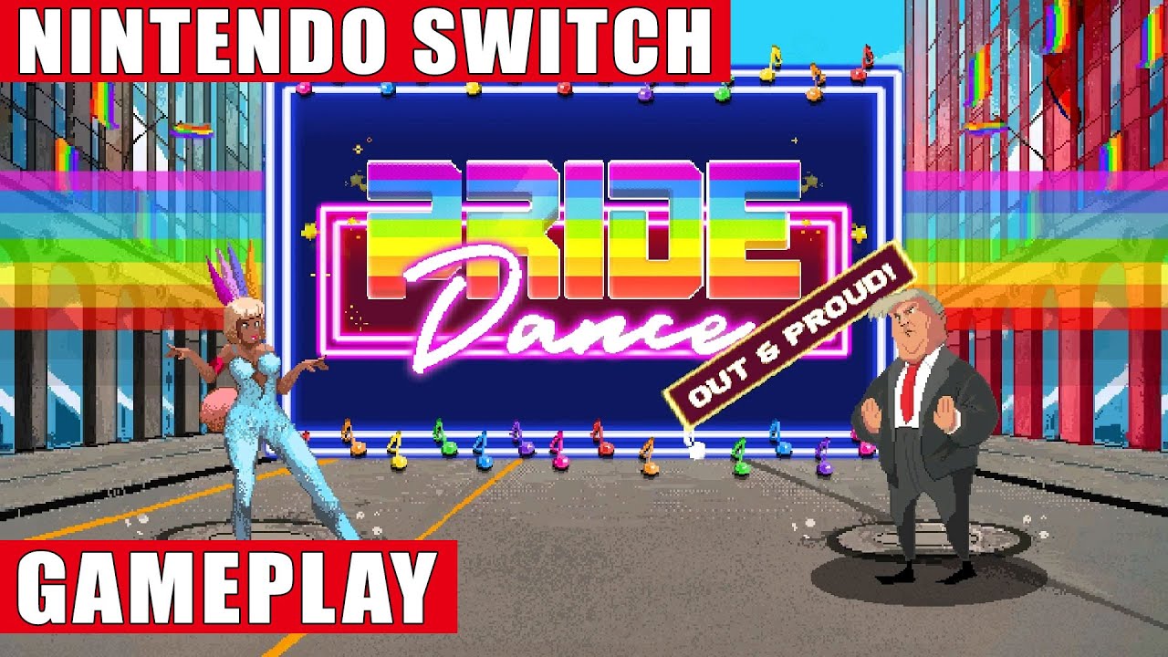 Pride Dance: Out & Proud Nintendo Switch Gameplay