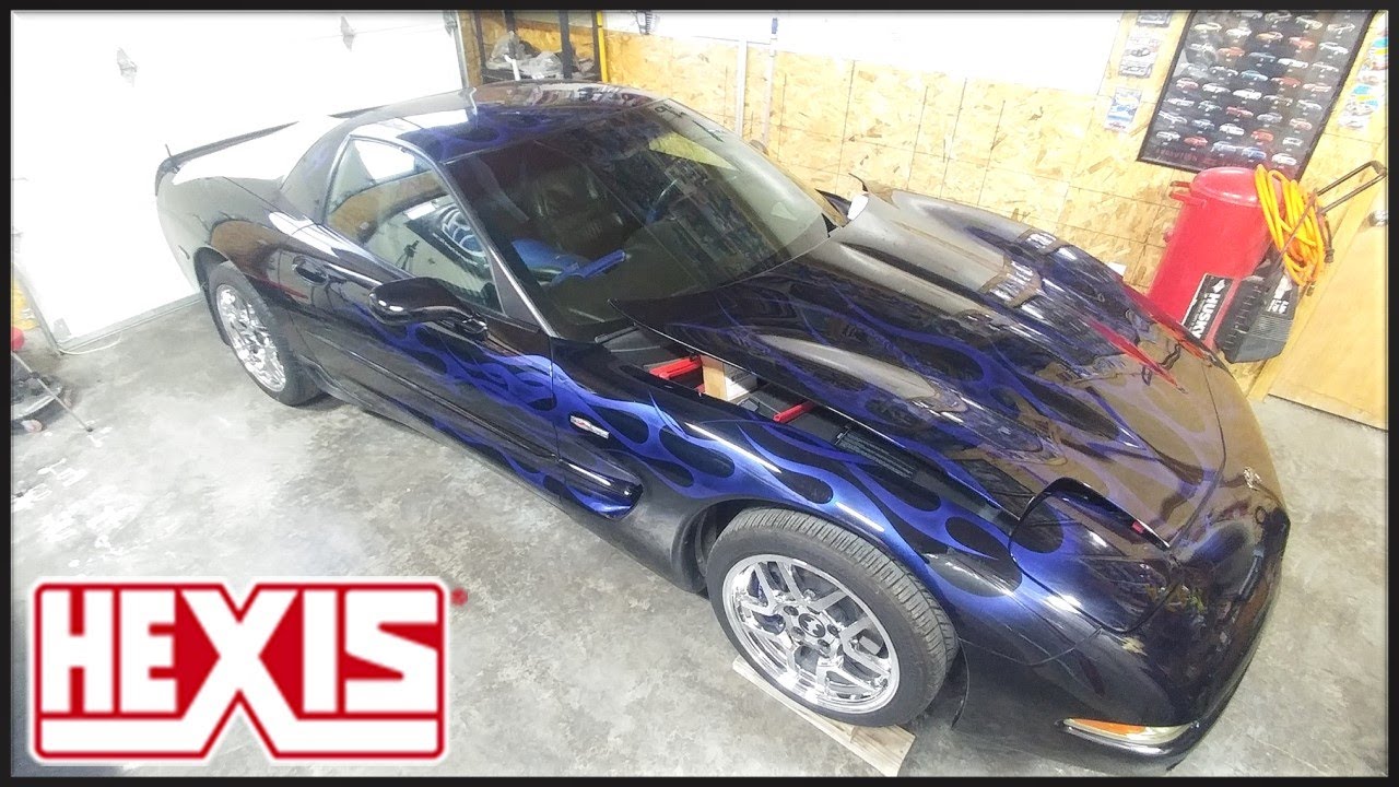 Prepping the Z06 Corvette for Hexis PPF (Paint Protection Film)