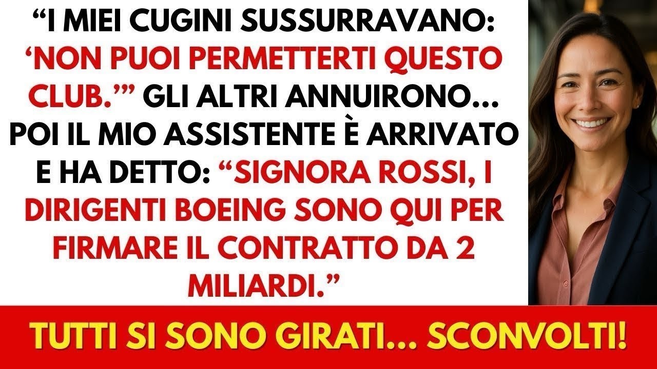 Alla Riunione di Famiglia, i Cugini Mi Hanno Derisa — Poi È Arrivato il Mio Assistente