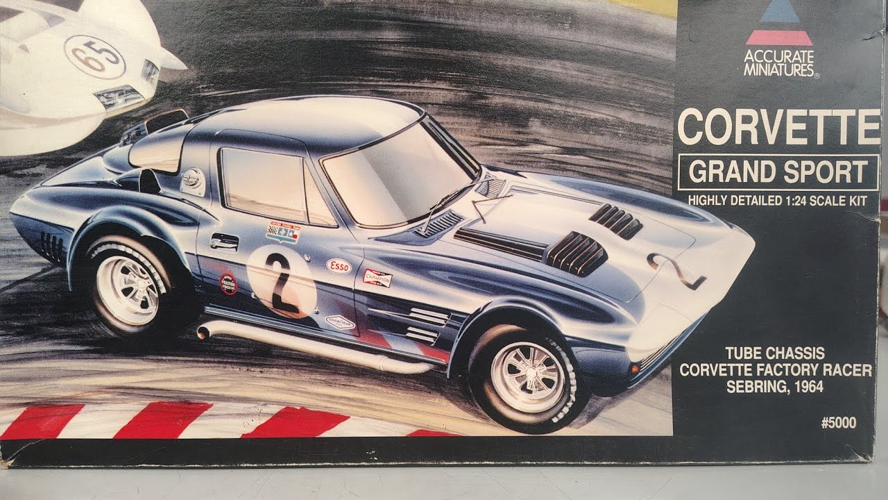 INBOXING Corvette grand sport 1/24 por ACURATE MINIATURES 