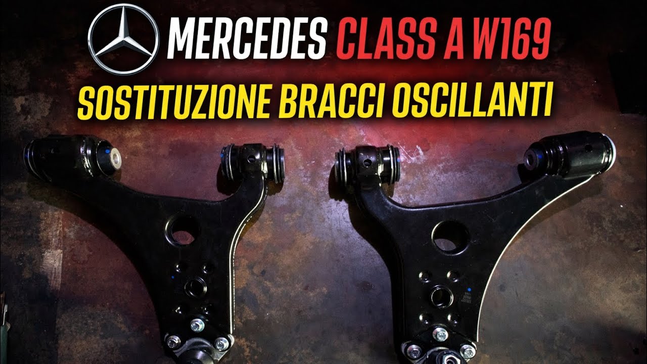Sostituisco Bracci oscillanti e giunto sx Mercedes A180 w169