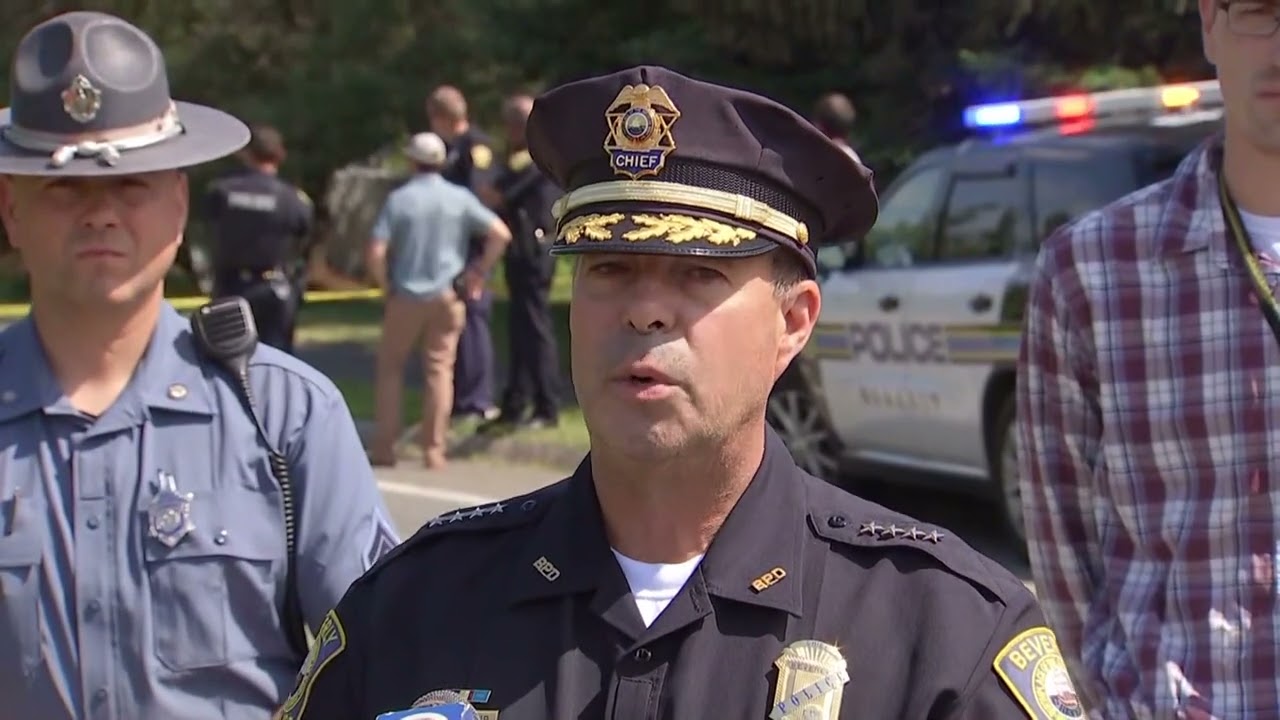 Beverly police chief speaks on scene of small plane crash that left 1 dead, another critically...