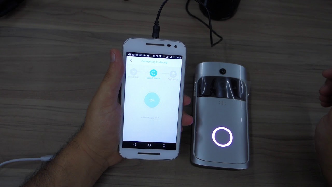 Interfone Wifi Video Hd Infravermelho como instalar