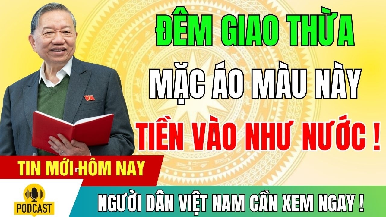 ĐÚNG ĐÊM GIAO THỪA – MẶC 5 MÀU ÁO NÀY ĐỂ CẢ NĂM MAY MẮN
