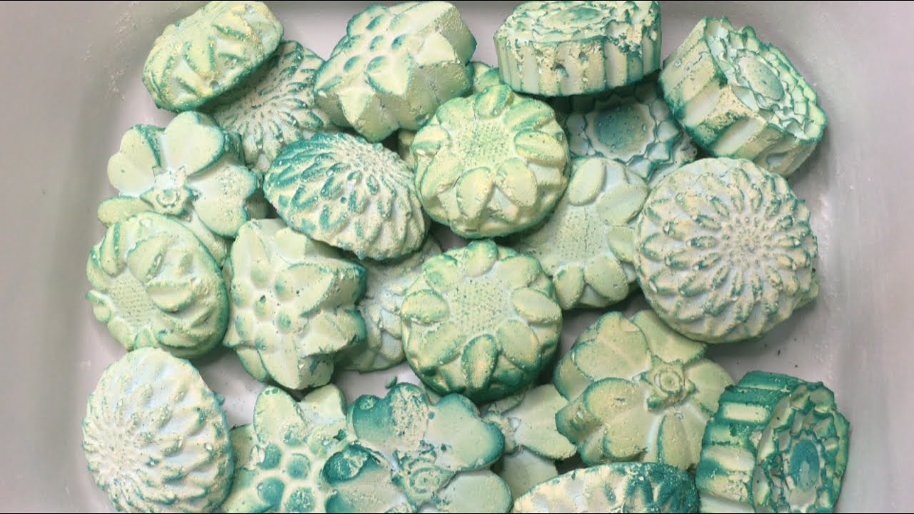Crunchy Reformed Gym Chalk Flower Crumble | ASMR | Relaxing