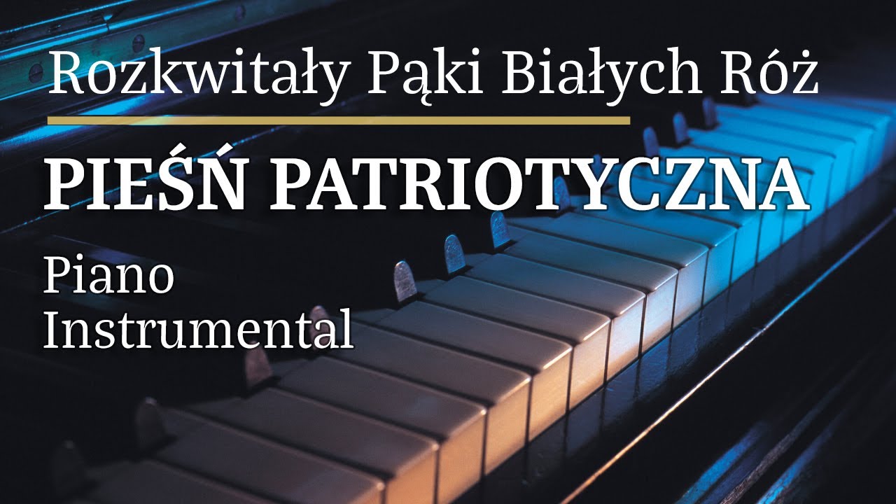 Rozkwitały Pąki Białych Róż Piano Karaoke Version Tonacja G min []