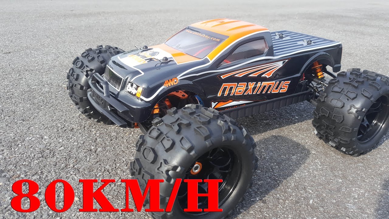 Monster Truck RC Car - Maximus 1/8 80KM/H 4WD Brushless