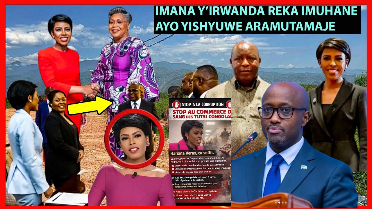 AKE KARASHOBOTSE WAMUGORE WANGA URWANDA ARATAMAJWE TSHISEKEDI NA NEVA BARAMWISHYUYE ABAFASHE URWANDA