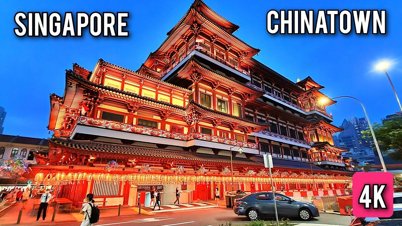 Chinatown Singapore Walking Tour | Chinatown Mid Autumn Festival 2022 | 牛车水庆中秋2022