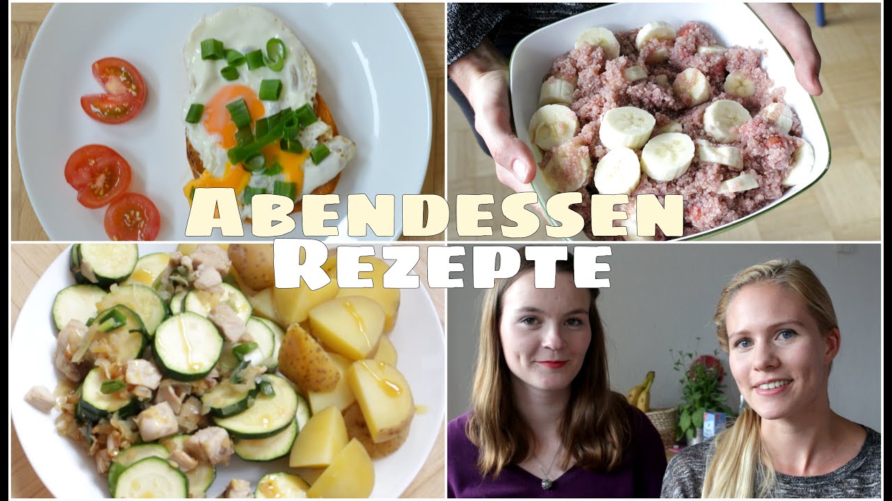 ABENDESSEN IDEEN - schnell, einfach, gesund! mit Hannah Stienen