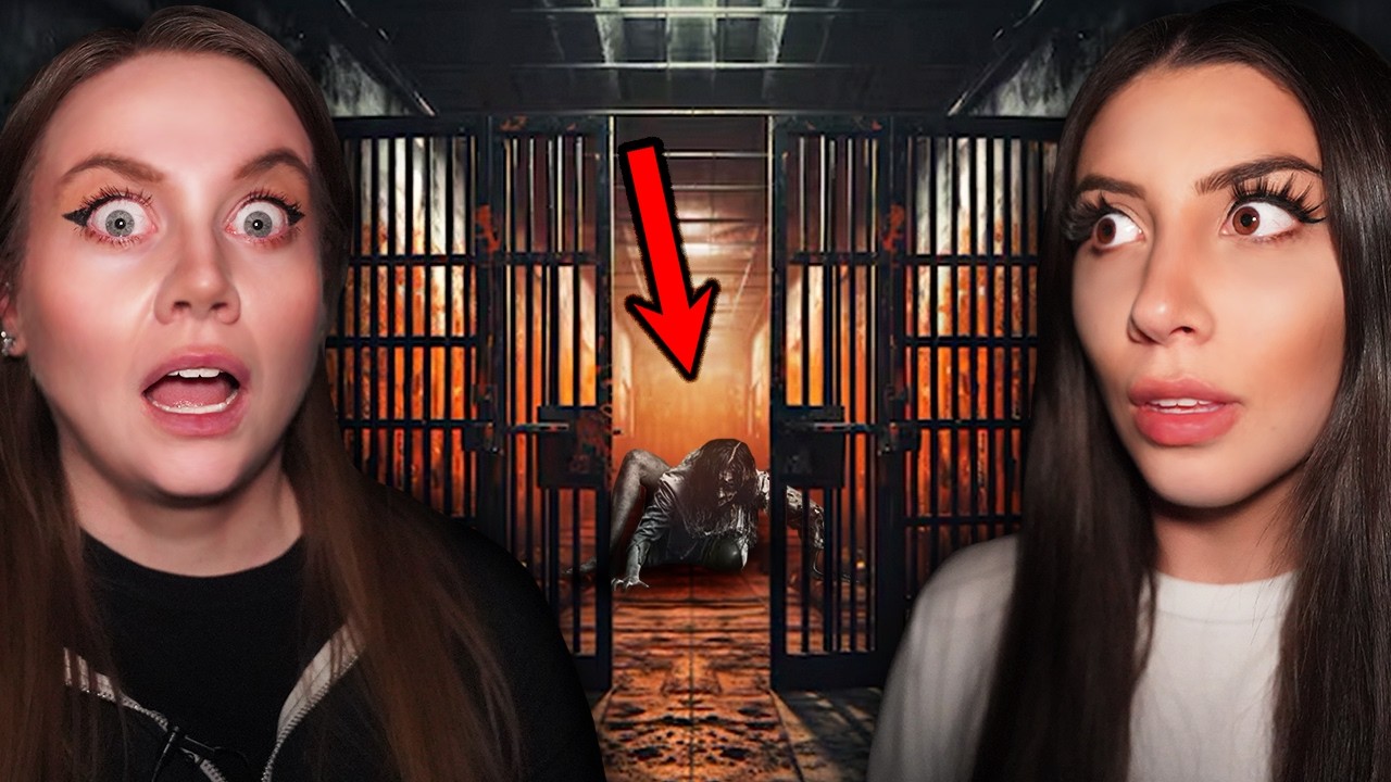 Psychic Spends The Night In Haunted Prison! w/ Amy's Crypt