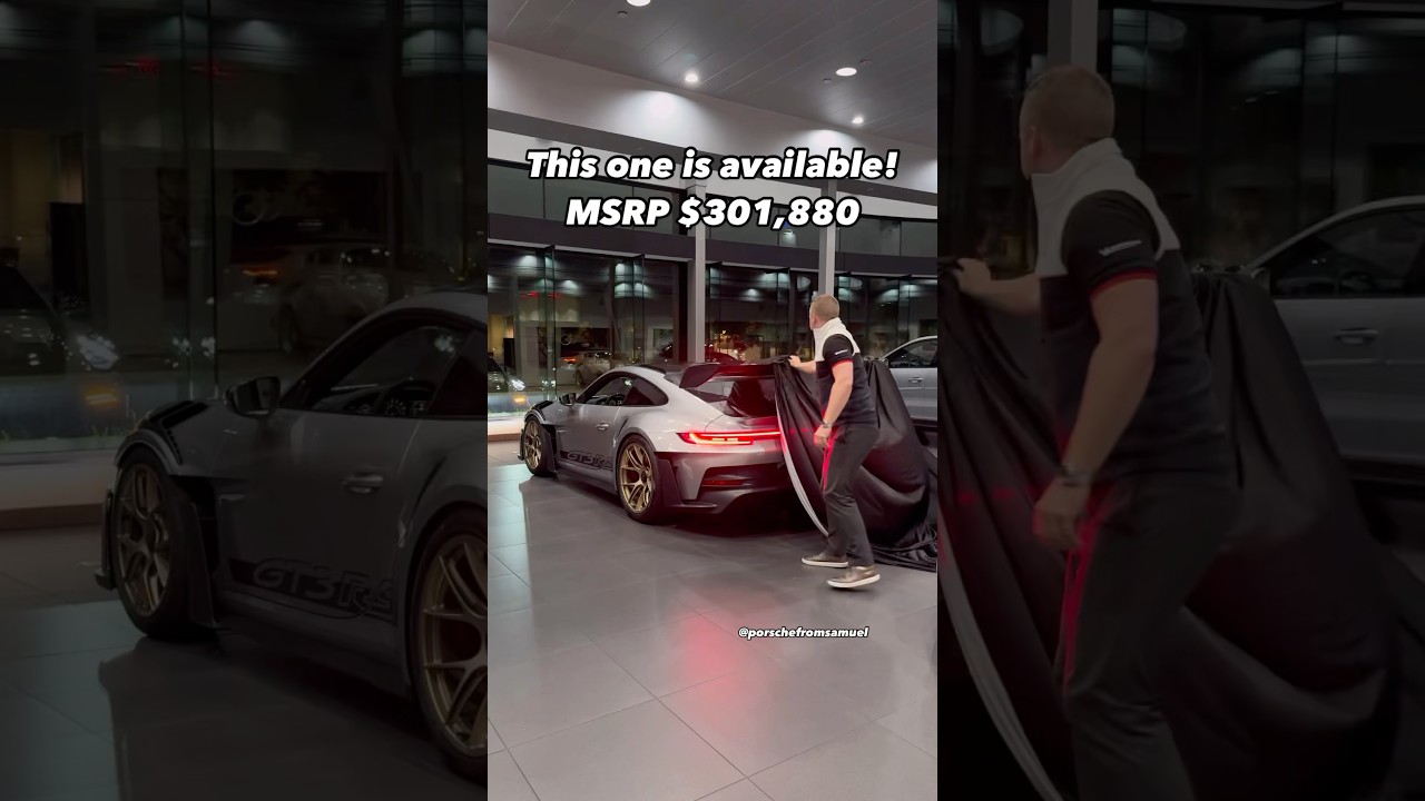 Are you waiting for GT3RS prices to go down?.#911gt3rs #gt3rs #992gt3rs