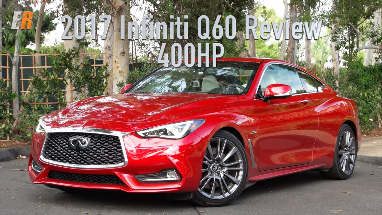 Обзор НОВОГО Infiniti Q60 Red Sport 400 2017 года — просто потрясающе!