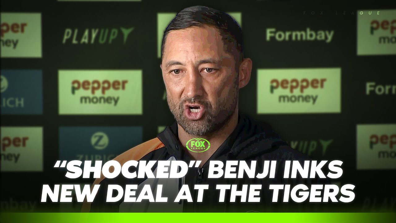 🫨 Benji Marshall inks new deal at Wests Tigers despite being 