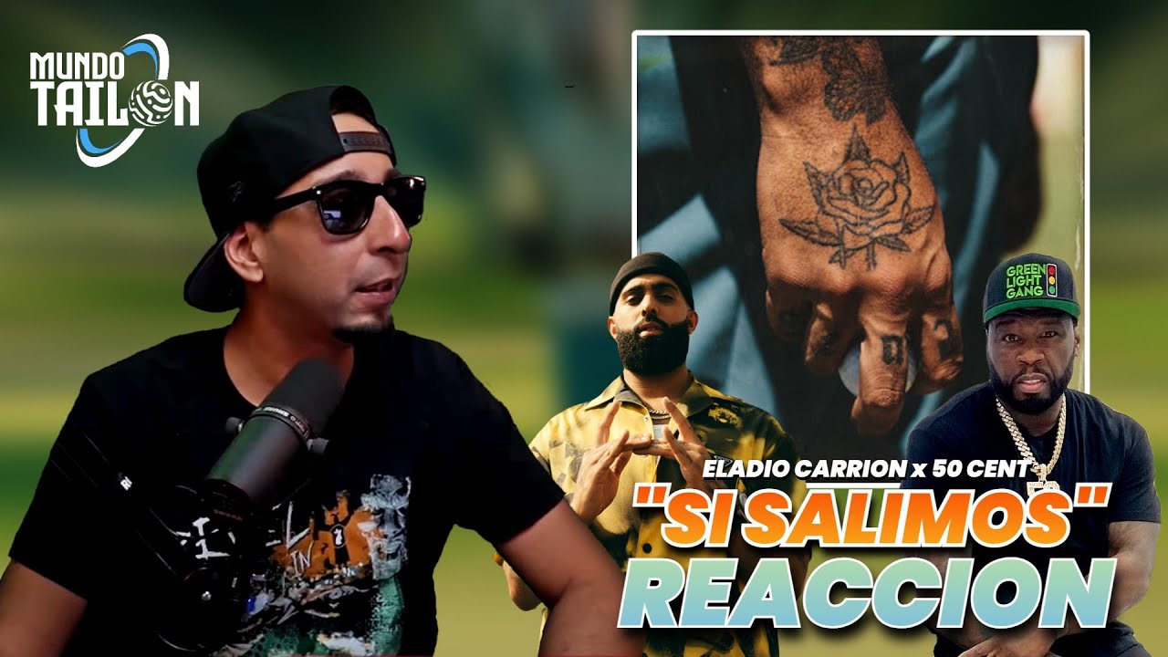 Eladio Carrión ft. 50 Cent - Si Salimos (REACCION) | 3MEN2 KBRN