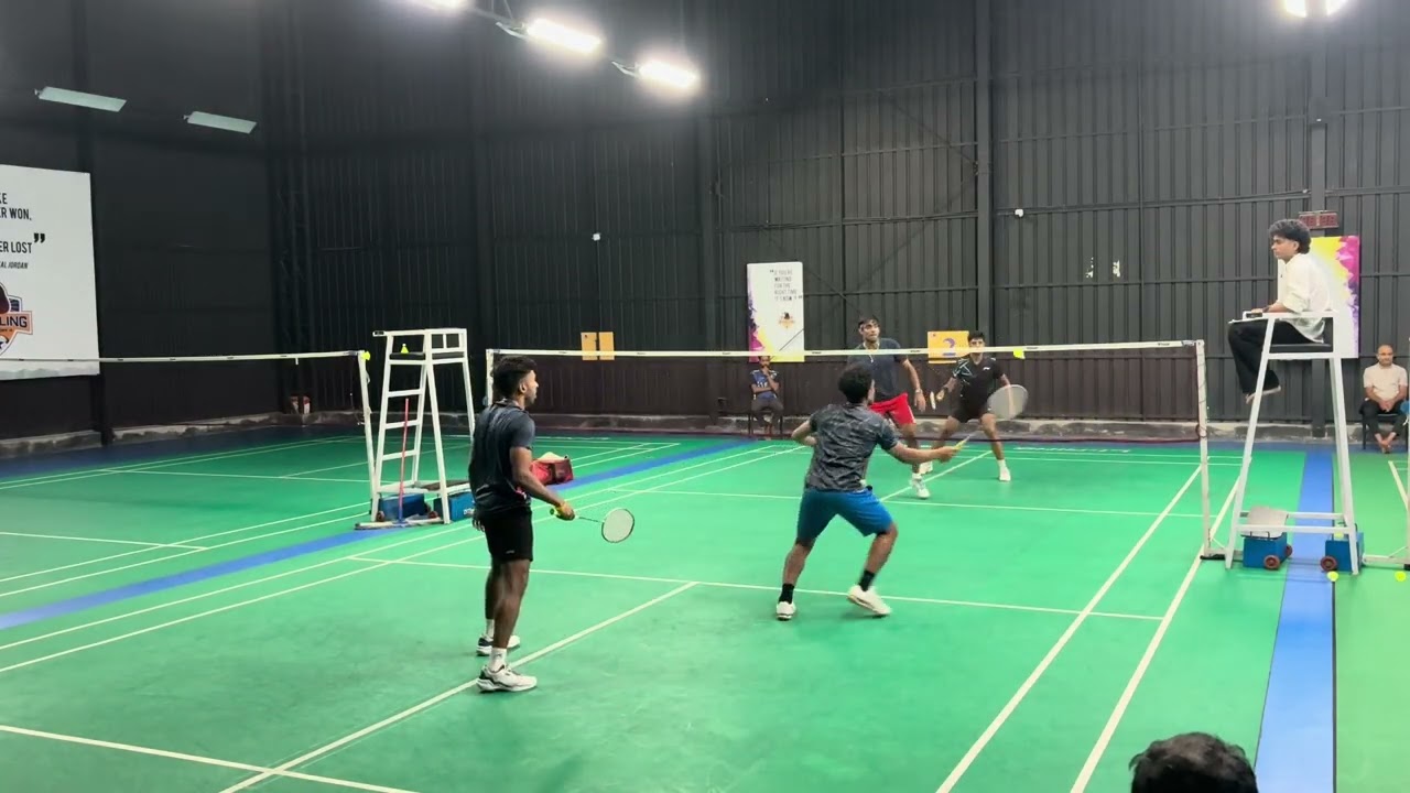 Sooraj and Aman vs Jibin and Rahul (starling tournament)