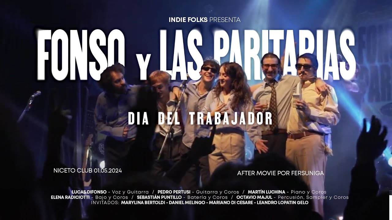 Fonso y Las Paritarias - Día del Trabajador (vivo en Niceto)