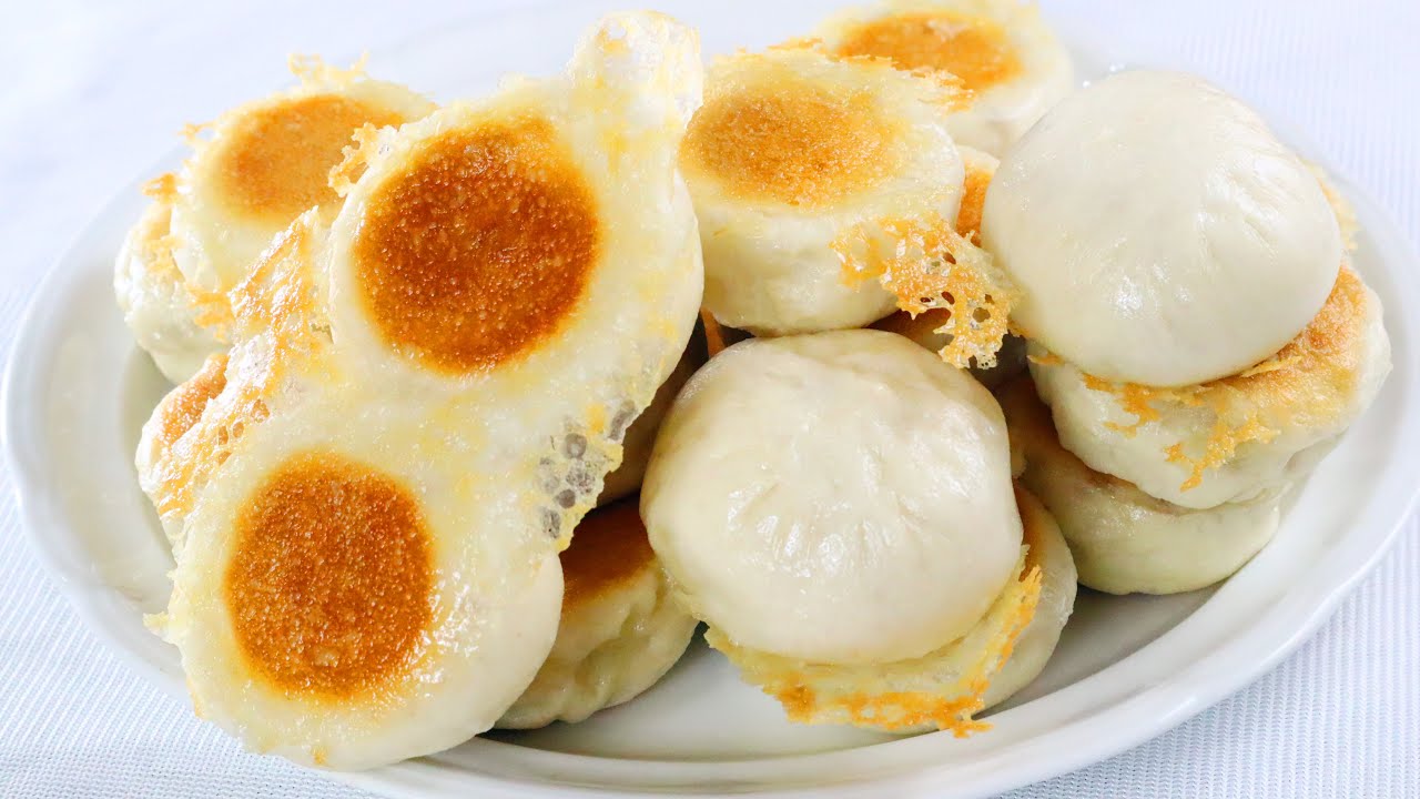 1个白萝卜做28个包子❗营养好吃还便宜。朋友家百年食谱! 没有肉却比有肉还好吃的煎包素包子💯 My friend's family recipe 100 years.  Veggie Recipe