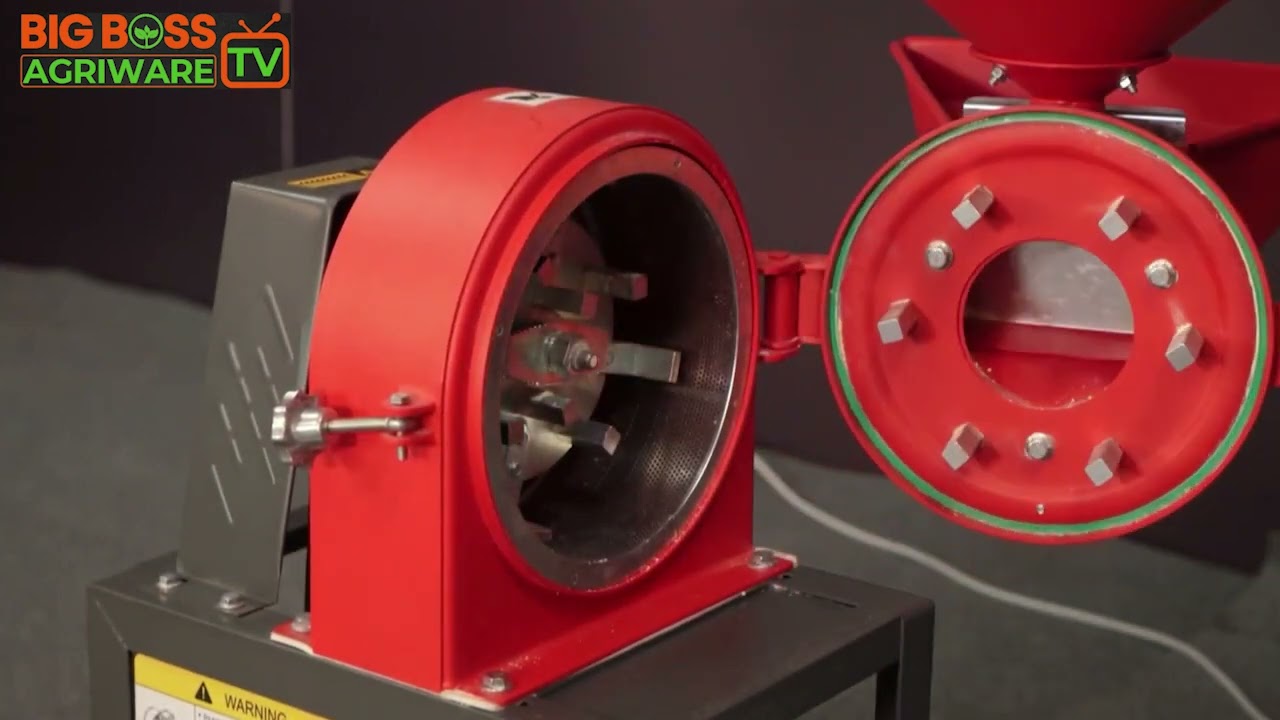 Big Boss Agriware 9FC2018 Disc Mill Demo