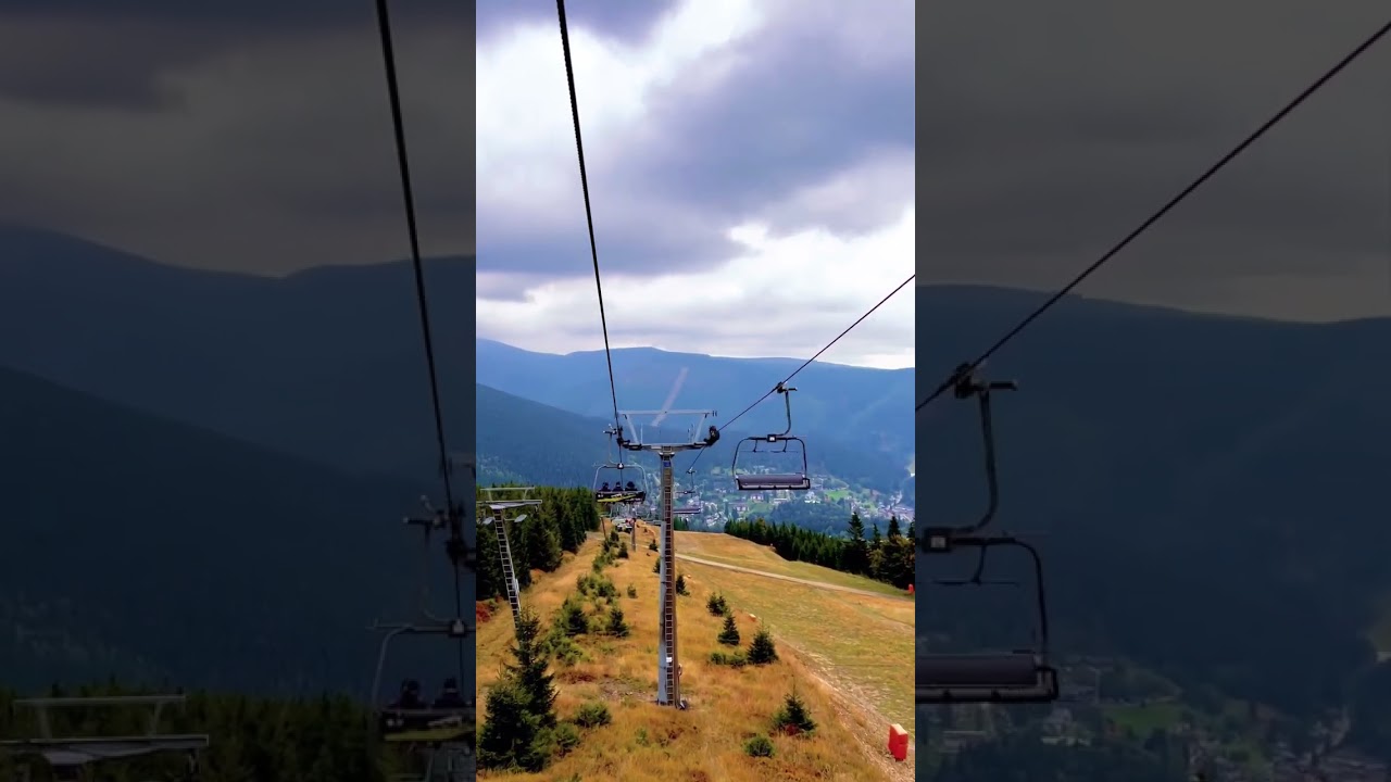 Spectacular descend from Medvedin to &Scaron;pindleruv Mlyn Czechia! #travel #czechia #medvedin #mmamazing
