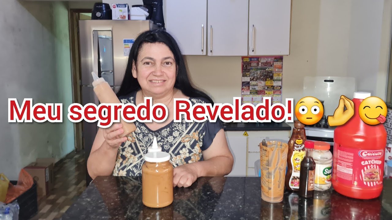 O melhor molho especial para Hamb&uacute;rguer😋