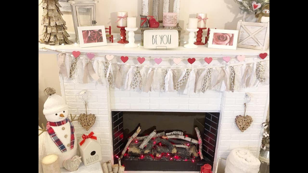 Valentines Home Decor Tour | 2019