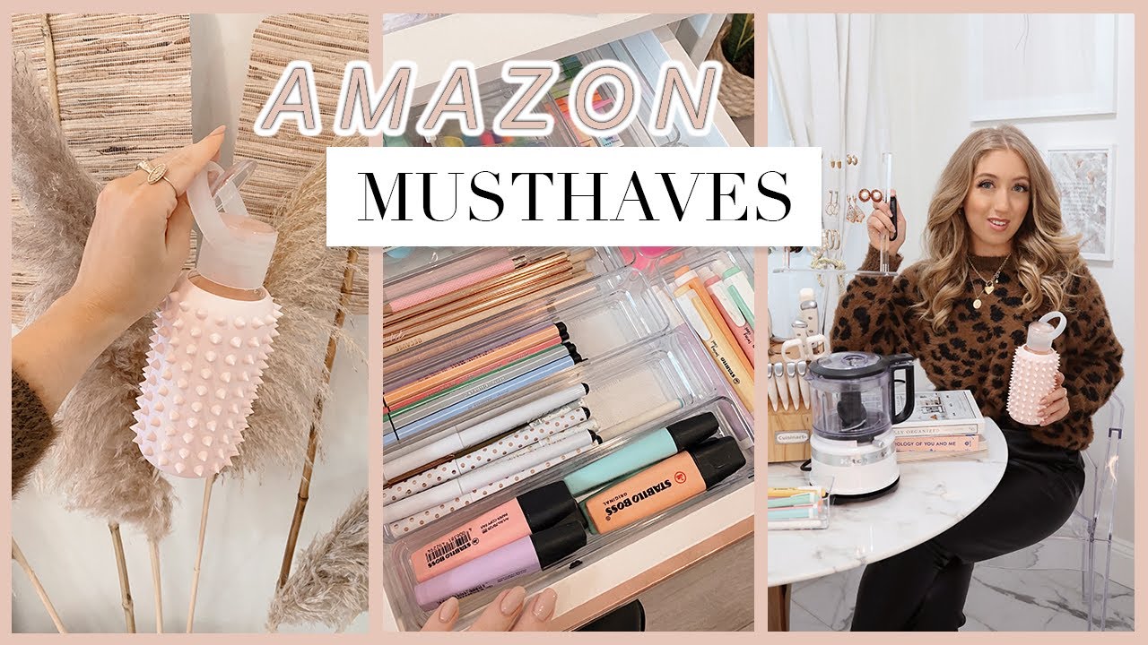 20 AMAZON MUSTHAVES THAT CHANGED MY LIFE! Organization, Home Decor, Kitchen & Tech
