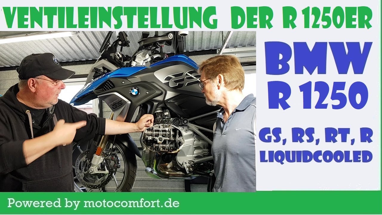 BMW R1250 LC - Ventile einstellen. Valve Clearance Check. Zusatzvideo zu Folge 5.