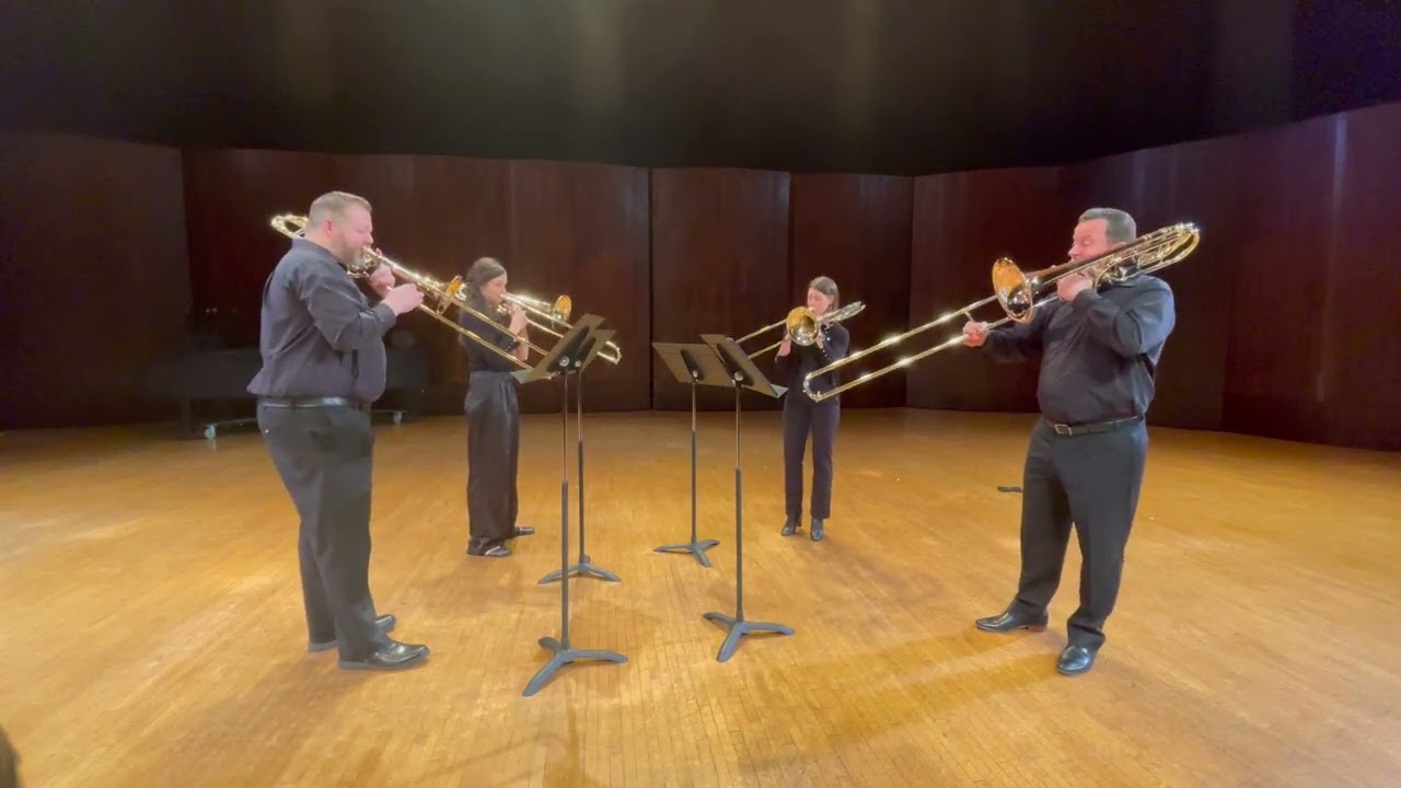 Slides in Harmony Trombone Quartet - Medley
