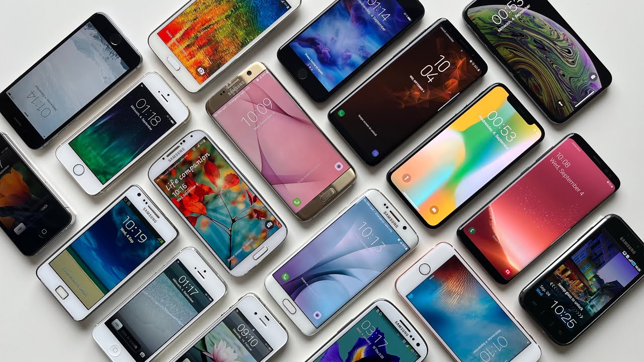 iPhone vs. Samsung Galaxy Slide To Unlock