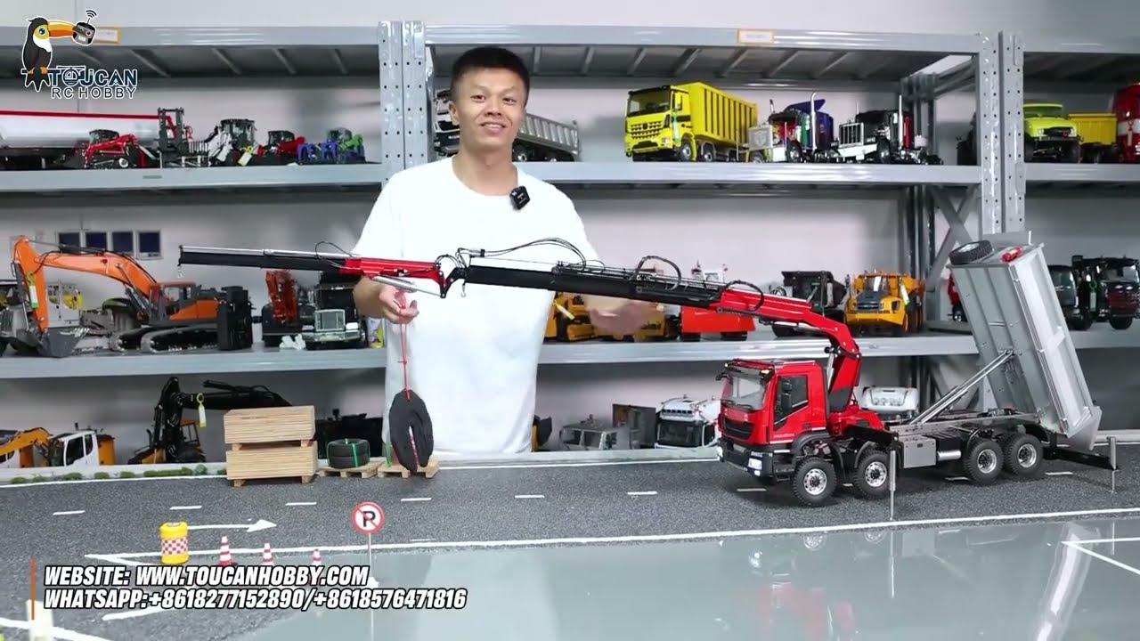 NEW 8X8 MD CRANE DUMP TRUCK – POWER, SCALE & UNBEATABLE PRICE!