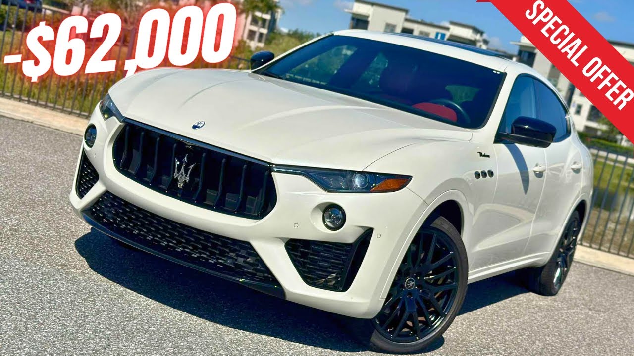 Подержанный Maserati Levante Modena 2022 года выпуска с огромной потерей стоимости — это сделка в...