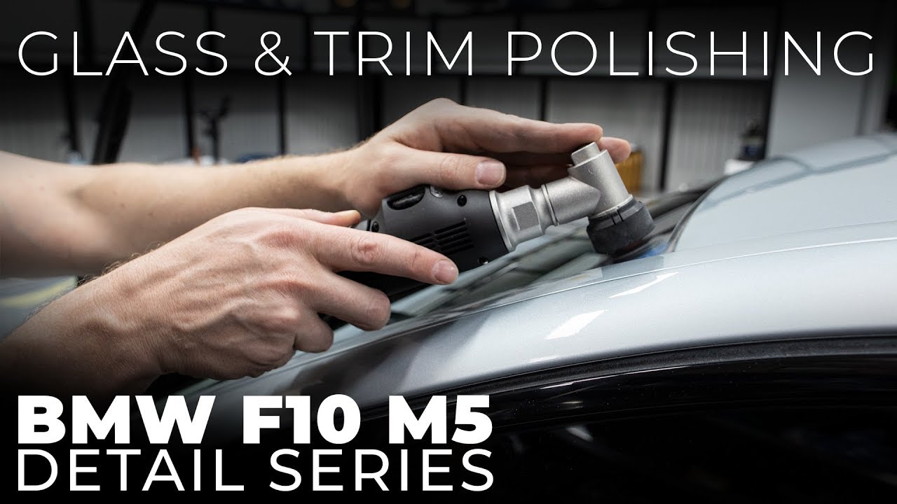 F10 M5 Detail Series: E8 - Glass and Trim Polishing