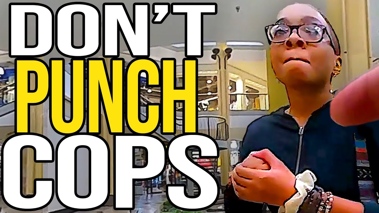 She Punches A Cop When Boyfriend Wont Spend Money On Her