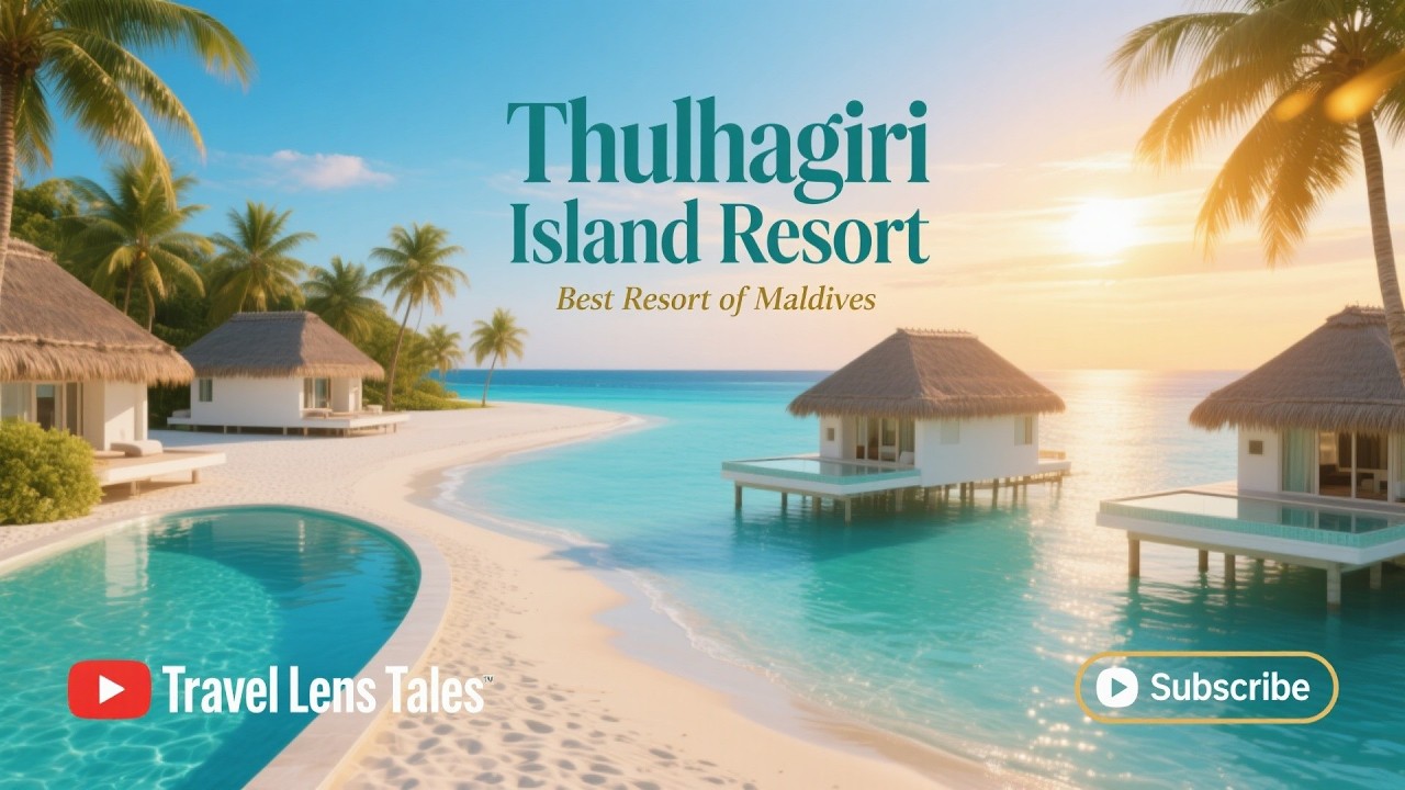 Thulhagiri Island Resort Maldives 🌴  Luxury 4K Tour | Best Resort in Maldives | Best Water Villas 🌊