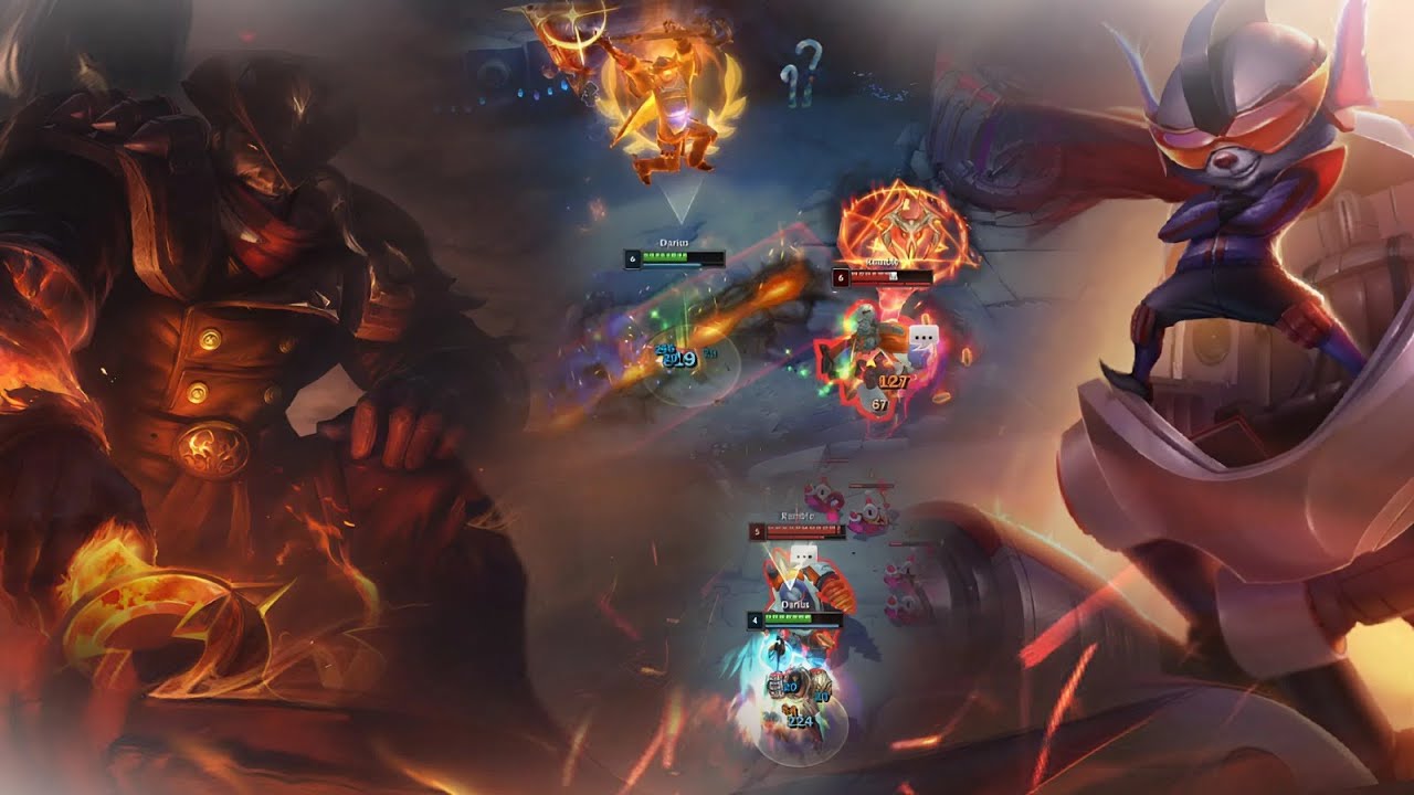 Darius vs Rumble: control the lane with only 1 trick