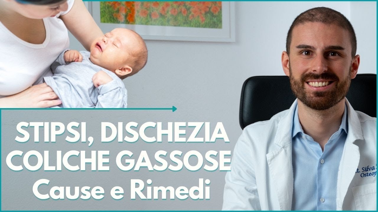 STIPSI, DISCHEZIA e COLICHE GASSOSE del NEONATO: Cause, Rimedi e Massaggio alla Pancia